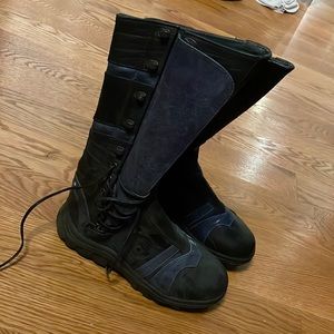 Custom Ayyawear moto boots